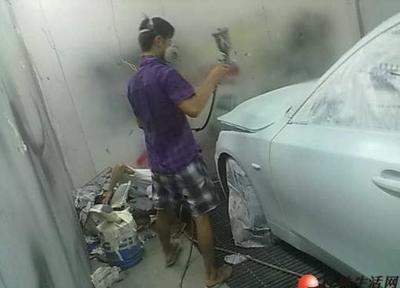 从4S店到修理厂 一位技术精湛的摩托车喷漆师，让您的爱车焕然一新